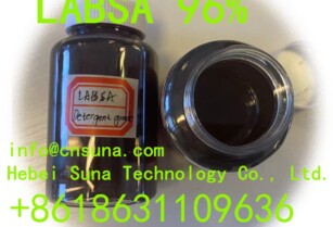 Factory Price LABSA 96% Linear alkylbenzene sulfonic acid for making Detergent LABSA 96%