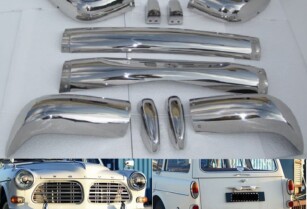 Volvo Amazon Kombi bumper (1962-1969) by stainless steel new