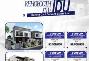 Buy your Land at Idu from HAVILAH CONCEPT (Call 08108830361)