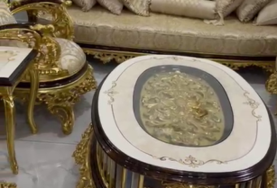 Premium Turkish Royal Sofa Set – For Luxury Lovers (Call 08144280912)