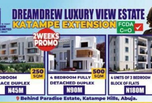 Dream Drew Luxury View Estate – Own a Slice of Katampe Paradise! (Call 09169939954)
