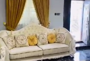 Royal Comfort: Imported Sofa with Center and 2 Side Tables – Call 08144280912