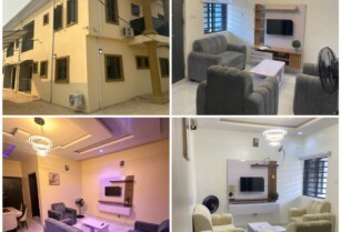 Serviced Apartments for Rent – 24/7 Power and Free WiFi – Call 08104096829