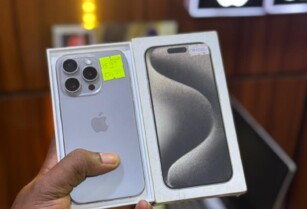 Original Apple iPhone 15 Pro Max 256GB – Open Box (Call 08160279640)