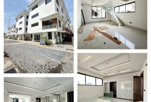 Luxury 4 Bedroom Terrace Houses with BQ for Rent in Ikoyi – Call 08066749943