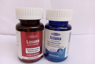 Arjuna DS and Lasuna DS – Blood Pressure and Cholesterol Regulator (Call 08060812655)