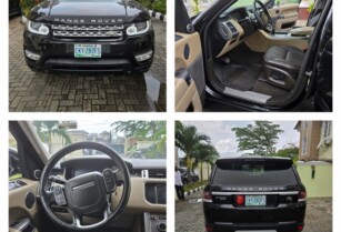 Black 2014 Range Rover Sport in Excellent Condition – Call 09068971843