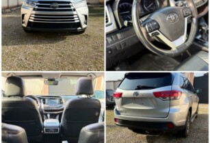 2018 Toyota Highlander XLE for sale in Lagos – Call 08082983064