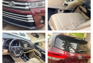 Tokunbo 2018 Toyota Highlander (Direct Belgium) – call 07034719167